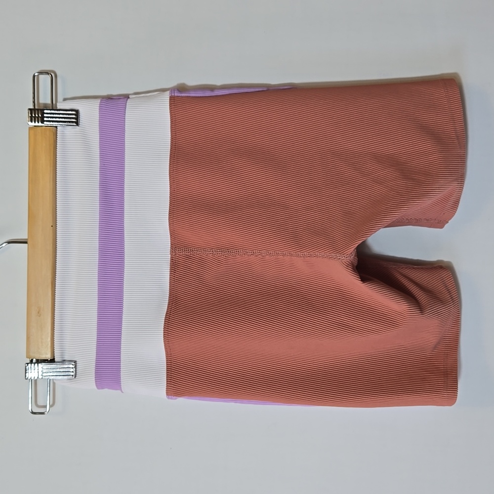 Beach Riot Samantha Rib Colorblock Bike‎ Shorts Size S - Picture 11 of 14